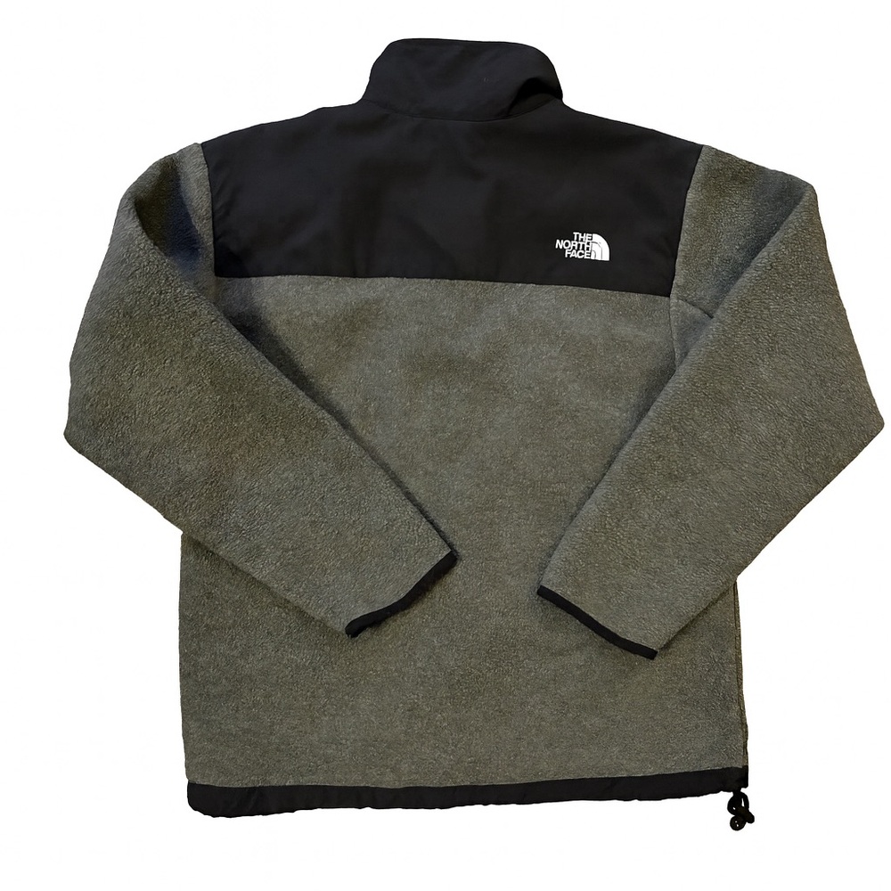 The North Face Men’s Small Polartec Fleece Jacket Black Gray Outdoor Full Zip - Picture 2 of 15